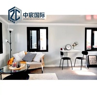 Zhongchen – Conception moderne d'espace de vie intégré, villa conteneur extensible de 20 pieds, maison mobile préfabriquée avec cuisine, prête à l'emploi