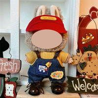 Seulement à vendre: Labubu, ours auto-moqueur en peluche pour enfants en vinyle Labubu-Ensemble d'usure de deuxième et troisième génération