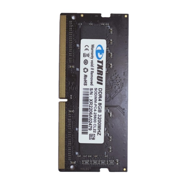 TXRUI Laptop Memory Server DDR4 8gb 3200MHz  RAM NB DDR Memoria Computer Components RAM DDR4