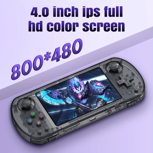 Console de jeu vidéo portable Open Source U8 Retro avec écran IPS de 4,0 pouces, lecteur vidéo de poche, 64 Go de <span class=keywords><strong>jeux</strong></span>, système Linux - Product Image 5