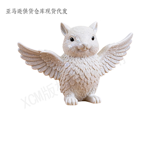 Raccoon Glitterato Fantasioso con Noci in Resina Personalizzata, Ideale per Decorazioni Forestali e Affascinanti Esposizioni - Product Image 2