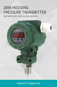 물 오일 공기압 감지용 방폭 디지털 압력 송신기 4-20mA - Product Image 3