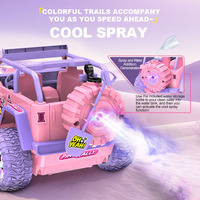 Voiture télécommandée rose 1:16 2,4 GHz tout-terrain SUV camion véhicule de course hors route jouet pour filles