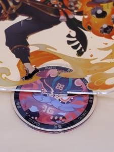 Soporte Acrílico para Juegos de Anime <span class=keywords><strong>Genshin</strong></span> <span class=keywords><strong>Impact</strong></span>, Decoración para Escritorio de Juegos, OEM ODM - Product Image 4