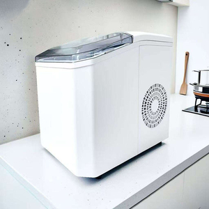 Nouvelle conception, usage domestique et commercial, machine à glaçons électrique à commande tactile automatique, plastique/acier inoxydable, 0,5 kg, petite - Product Image 3