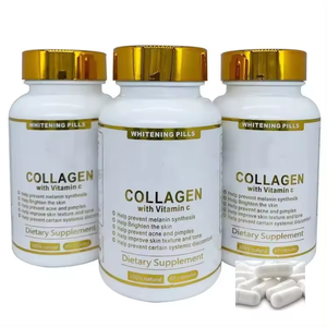 Pasokan pabrik OEM kapsul kolagen laut suplemen Vitmain C <span class=keywords><strong>Label</strong></span> pribadi mencerahkan kapsul kolagen untuk kulit bersinar - Product Image 1