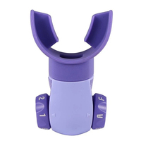 Dispositivo de Ejercicios Respiratorios Inspiratorios y Espiratorios Ajustable, Respirador de Silicona, Entrenador de Respiración Pulmonar