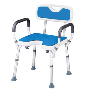 Solución de Seguridad para Baño de Nuevo Tipo 2026, Silla de Ducha Ajustable en Altura, Ligera, de Aluminio, con Certificación CE, para Personas Mayores y con Discapacidad - Product Image 1