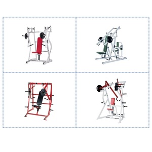 2023 Lujoso GymFitness Body Building Equipo de entrenamiento Placa cargada Iso-Lateral Decline Chest Press Machine - Product Image 2