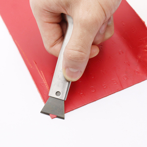 Offre Spéciale clairvoyance en cuir Travail Manuel Cutter Outil En Acier Inoxydable En Cuir Push Couteau - Product Image 6