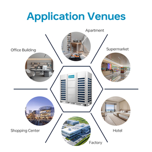 เครื่องปรับอากาศ15 KW 14 16 HP <span class=keywords><strong>24000</strong></span> 26000 <span class=keywords><strong>BTU</strong></span> 12 15 KW ระบบปรับอากาศ VRF บำรุงรักษาง่ายแบบหลายโซน - Product Image 2