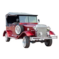 Coche Eléctrico Clásico Marca Zhenda, Origen Xuchang, Alta Calidad, 5 Plazas, Estilo Retro Vintage, Color Personalizado, Acero Q235B 1
