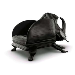 デザイナーデザイナークリエイティブ動物家具革ビートル椅子ガラス繊維家具ソファラウンジアーティスト - Product Image 1