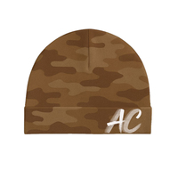Gorro de Calavera con Estampado de Camuflaje Personalizado para Hombre, Gorro de Calavera con Logotipo Estampado para Ciclismo y Montañismo