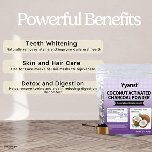 Poudre de noix de coco de haute qualité, marque privée, soutient la santé immunitaire, aide à la digestion et à la santé intestinale. - Product Image 4