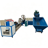 Machine de granulation à granulés, moteur simple PA/PPR, production de 80-500 kg/h, chauffage électromagnétique, équipement de fabrication de granulés recyclés