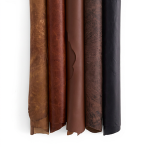 Feuilles de cuir de chèvre à grain fin pour la tapisserie, la mode et l'artisanat - Product Image 1