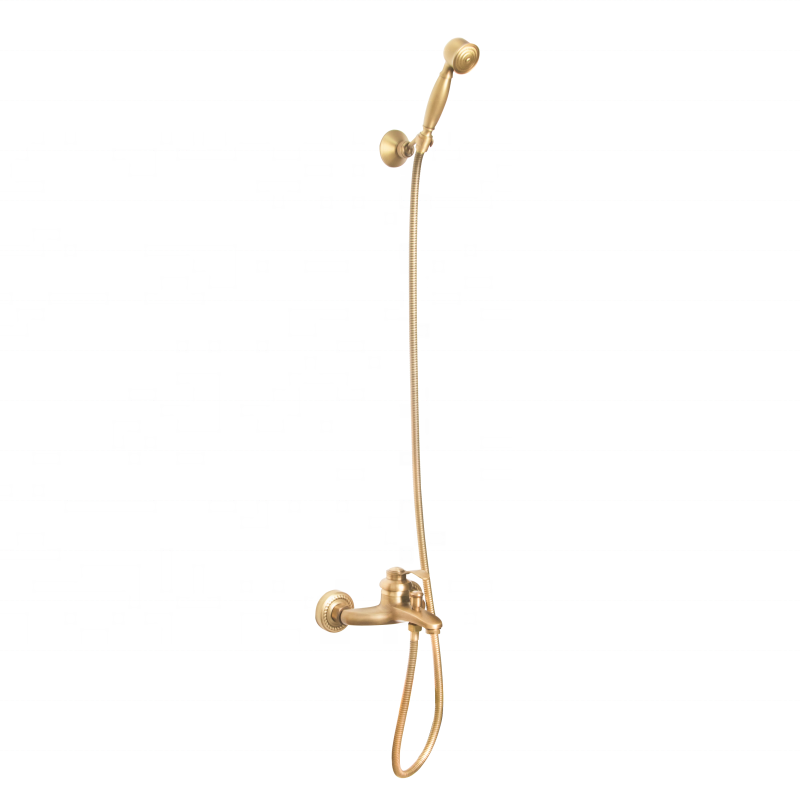 Brass Arm Rain Shower Head Wall
