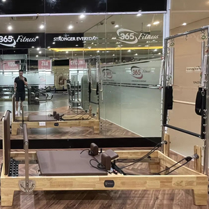 Pilates Cadillac reformer Combo Studio reformer với bàn tháp gỗ sồi hình thang - Product Image 1