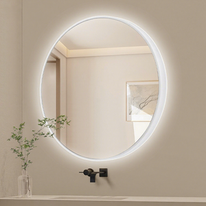 <span class=keywords><strong>Espejo</strong></span> de Baño LED Inteligente Moderno, Montado en la <span class=keywords><strong>Pared</strong></span>, Antivaho, Retroiluminado, con Luz RGB que Cambia de Color, para Decoración del Hogar Inteligente - Product Image 4