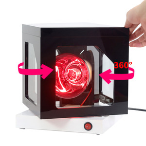 Otomotiv dört taraflı dönebilir güneş filmi test makinesi test pencere filmi Fan araba pencere tonu ile ısıtma lambası filmi test cihazı - Product Image 3