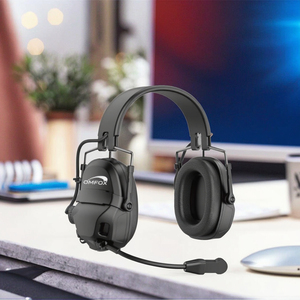 Auriculares inalámbricos sobre la oreja Cancelación activa de ruido Sonido de alta fidelidad 40H Tiempo de reproducción Auriculares plegables para juegos para viajes de trabajo - Product Image 2