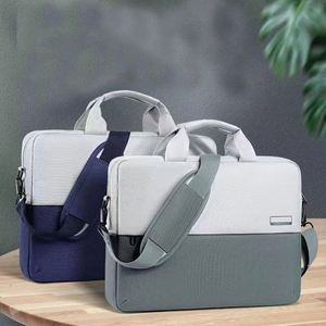 Bolsa de Mensajero para Portátil Unisex Económica al por Mayor, Estilo Maletín para Hombre con Correa para el Hombro y Funda para Computadora Portátil - Product Image 1