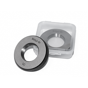 मीटर श्रृंखला मीट्रिक थ्रेड रिंग गेज आईएसओ 1502 मानक गो गेज - Product Image 1