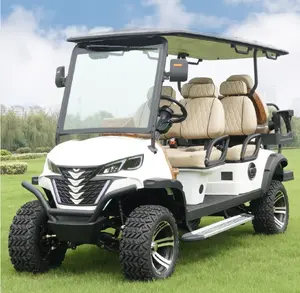 Street Legal The Latest Design Four-Wheel Drive Lithium Battery Passenger Golf Cart