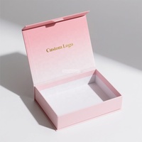 Carton biodégradable Emballage créatif de vêtements de mariage de haute qualité Boîte magnétique imprimée personnalisée