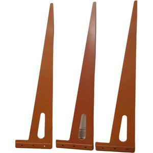 Règle électrique <span class=keywords><strong>triangulaire</strong></span> en bois règle de coupe de verre - Product Image 3
