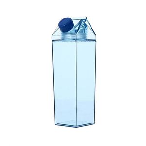 500Ml <b>BPA</b> <b>Free</b> 1000Ml Milk Box <b>Bottle</b> Reusable Plastic <b>Water</b> <b>Bottle</b> Transparent Acrylic Milk Carton <b>Water</b> <b>Bottle</b> - Product Image 6