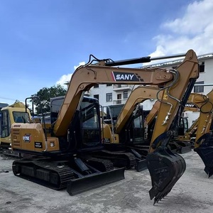 รถขุดตีนตะขาบ SANY 75C มือสอง ปี 2022 เครื่องยนต์ Isuzu สภาพดี ขายดี พร้อมเกียร์ปั๊ม แบริ่ง PLC - Product Image 1