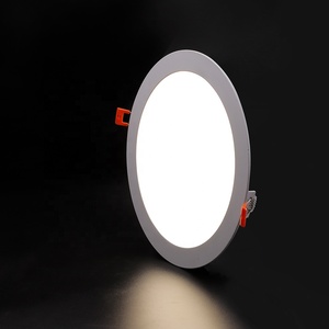 Tùy chỉnh khung màu vòng vuông lõm Bảng điều chỉnh ánh sáng d170mm d225mm D300mm 12W 24W đen trắng <span class=keywords><strong>LED</strong></span> bảng điều chỉnh Downlight - Product Image 4