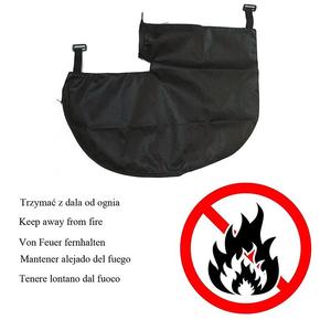 Kit de sacs pour <span class=keywords><strong>aspirateur</strong></span> <span class=keywords><strong>à</strong></span> feuilles de qualité professionnelle industrielle |   Outil de charpentier et d'électricien |   Sac de collecte de feuilles universel non tissé avec fermeture éclair - Product Image 6