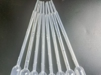 Consommables de laboratoire à usage unique, pipette de transfert graduée stérile de haute précision de 1 ml et 5 ml pour expériences chimiques