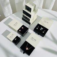 Boîte à bijoux de qualité supérieure, boîte à bijoux polie à la main avec logo, boîte à bijoux gain de place, logo personnalisé, réduction sur les achats en gros
