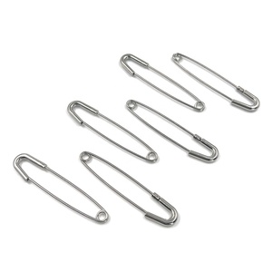 Haute qualité nickel couleur vêtement grande broche broche robuste couture grandes épingles de sûreté pour vêtements, artisanat, couture, épinglage - Product Image 1