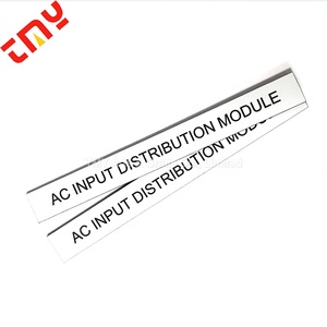 Etiquette d'avertissement de sécurité haute tension Pv forte auto-adhésive gravée en plastique ABS panneaux du système solaire - Product Image 3