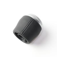 Poignée de levier de vitesses manuelle à 6 vitesses en plastique noir argenté pour Renault Clio Mk5 Dacia Duster Mk1 Mk3
