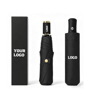 Paraguas Plegable de Alta Calidad, Ligero, con Impresión de Logotipo Personalizado, Hecho en China, para Publicidad, Negocios, Venta al Por Mayor, Promocional - Product Image 1