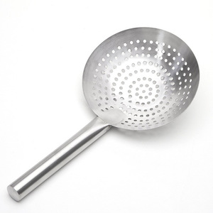 Stainless Steel Strainer 201 Metal Large Kitchen Oil Separator For Cooking Frying Use - Product Image 1