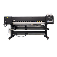 Impresora de Corte de Vinilo de Alta Precisión, Impresora de Inyección de Tinta de Rollo de Película de 1.6 m, Cabezal de Impresión Único XP600/I3200 para Negocios