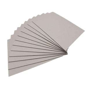 Pulpa mixta reciclada de bajo precio, tablero dúplex de 400 Gsm, parte posterior gris - Product Image 5