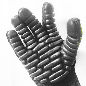 Guantes ProSafe Reductores de Impacto con Nitrilo en las Puntas de los Dedos, Resistentes a la Abrasión, para Protección en Trabajos con Taladro Eléctrico - Product Image 2