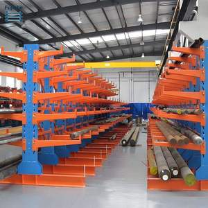Étagère de stockage robuste pour entrepôt avec système de palettes en acier à plancher grillagé pour la logistique industrielle et la manutention des matériaux - Product Image 3