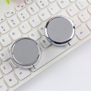 <b>Small</b> Golden Stainless Steel Zinc Alloy Round Metal Pill <b>Box</b> Easy to Carry Accept Custom <b>Storage</b> <b>Box</b> - Product Image 5