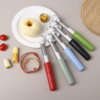 2-in-1 appelboor en -schiller, roestvrij staal, multifunctioneel, handmatig, appelboor, groenteschiller, keukenhulpje