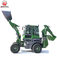 Harga Murah backhoe ce euro 5 epa backhoe excavator loader 4x4 backhoe loader untuk dijual
