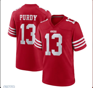 2024 personalizzato San 49 città squadra cucita maglia da Football americano 19 Samuel 54 Warner 97 Bosa 10 Garoppolo 85 gattino - Product Image 4